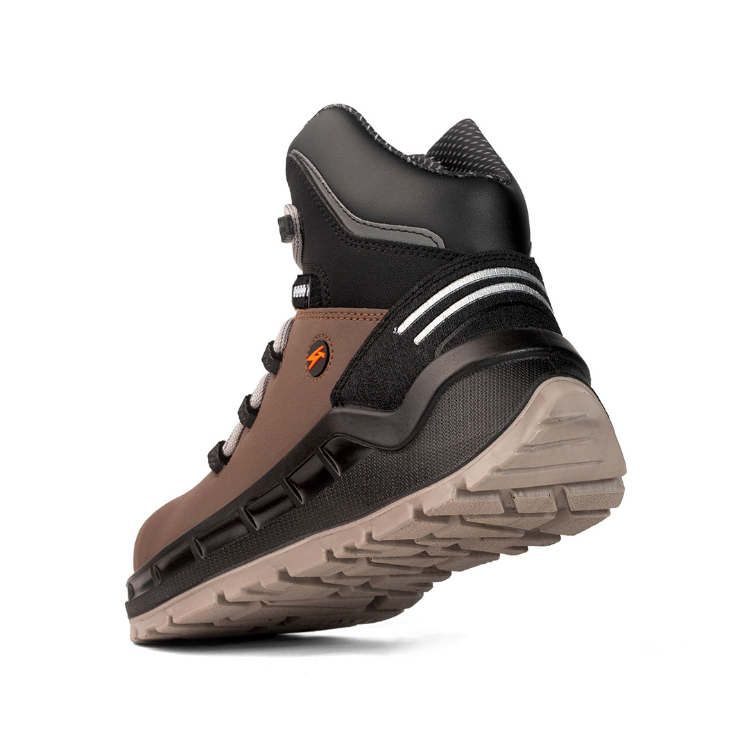 Bota de Seguridad Retryver Zeus Rodio – Café - Imagen 3
